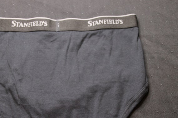 Vintage Stanfield's Briefs Underwear Classic Black Adult Size Large 38 40 -   Canada