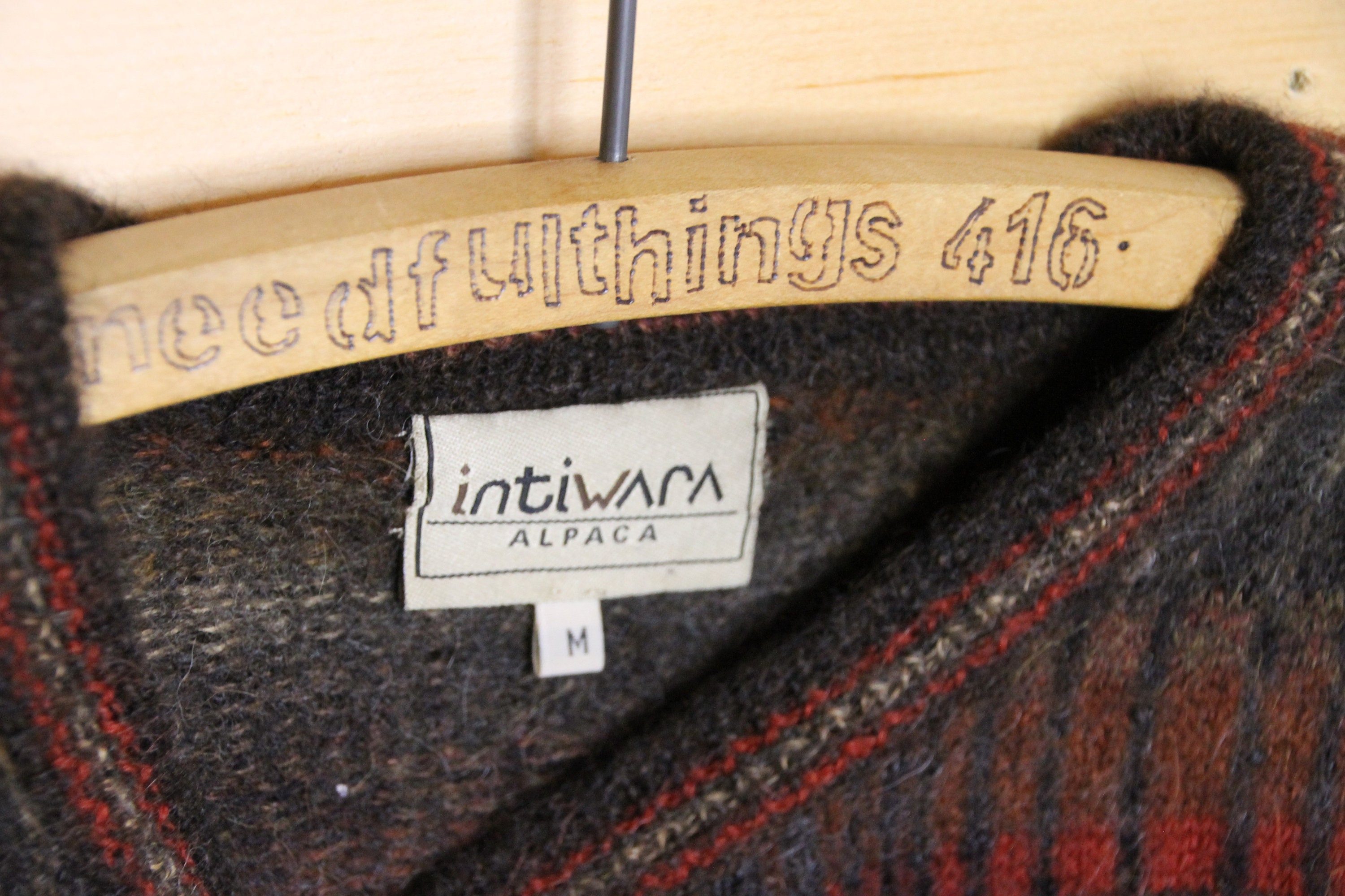 Vintage Intiwara Alpaca Pullover 