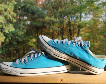 light blue converse boots
