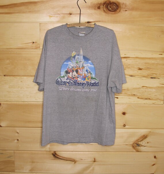 Vintage Walt Disney World Where Dreams Come True Grey Gem Vintage Walt Disney World Where Dreams Come True Grey Gem