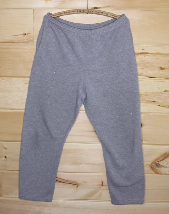 Vintage Russell Athletics Grey Track SweatPants Ad