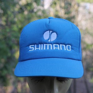 Vintage Shimano Fishing Fish Snapback Light Blue Trucker Baseball Hat Cap -   Sweden