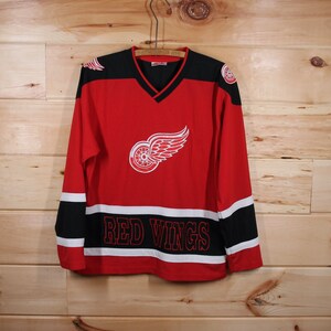 Detroit Red Wings Youth Child Size Large Jersey Mighty Mac Sports NHL Hockey