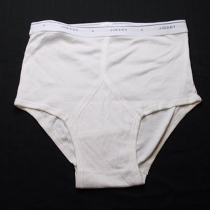 Jockey Elance 3 Pack Men's Low Rise Bikini Briefs NEW Large White Old Stock