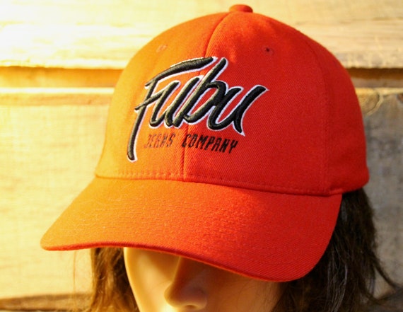 Vintage Red FUBU Jeans Company Flexfit Adult Size Medium Hat Cap - Etsy  Israel