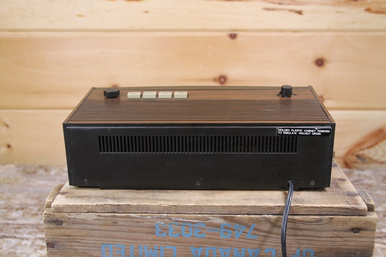 Radio-réveil vintage YORX Am/Fm, chiffres à rabat, modèle R5007 testé et fonctionnel image 6