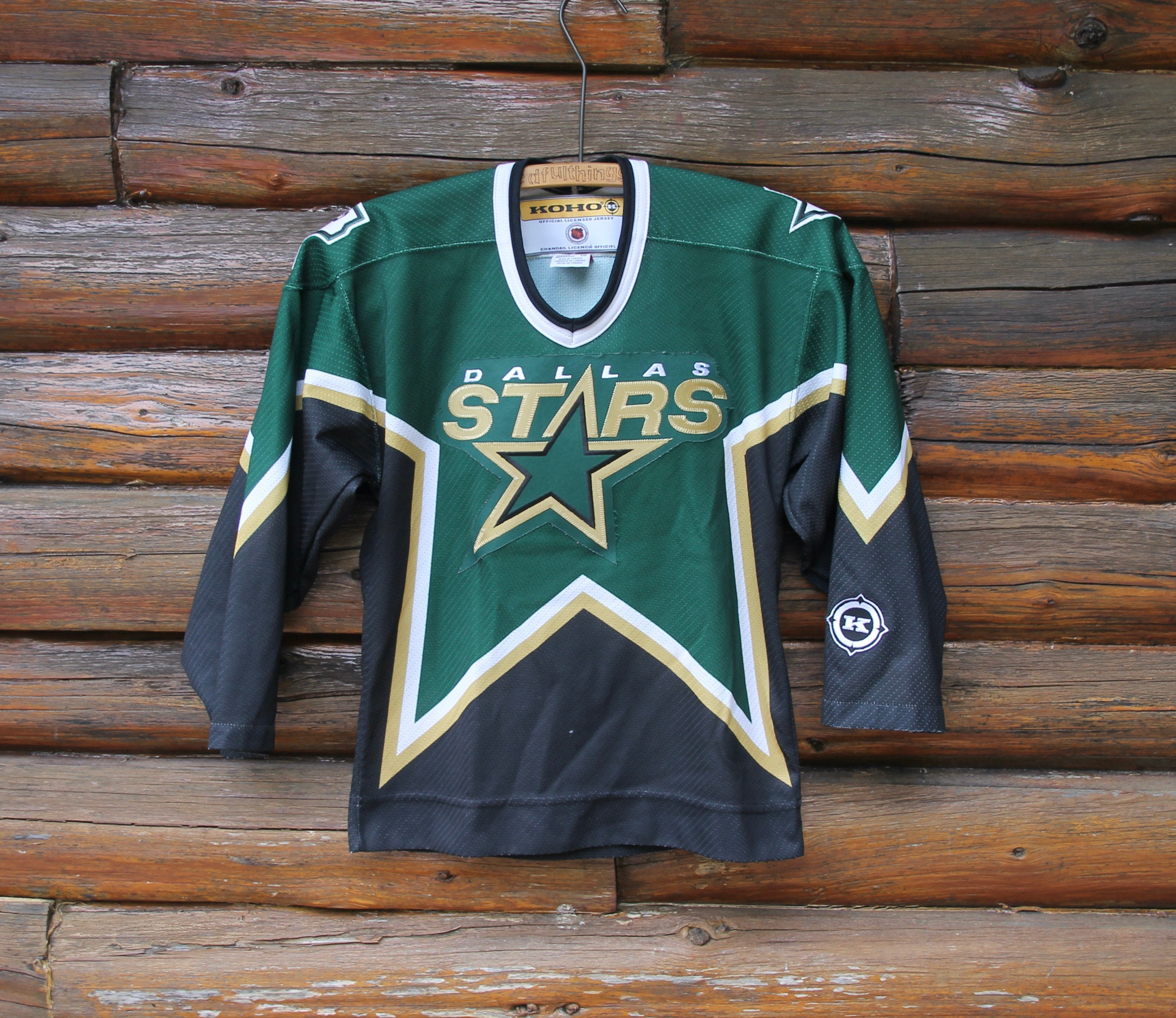 Vintage CCM Dallas Stars Bill Guerin Green NHL Hockey Jersey XL White Home