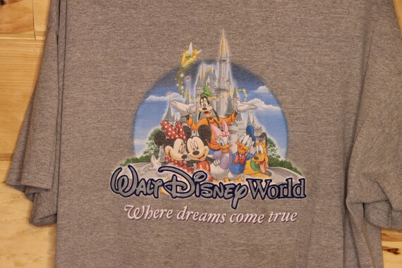 Vintage Walt Disney World Where Dreams Come True Grey Gem Vintage Walt Disney World Where Dreams Come True Grey Gem