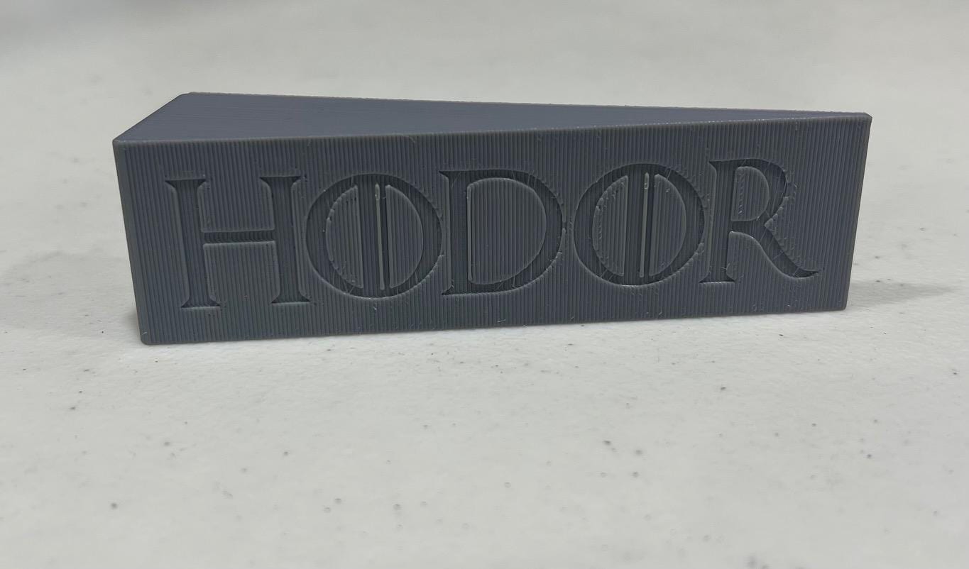 Hodor Door Stopper