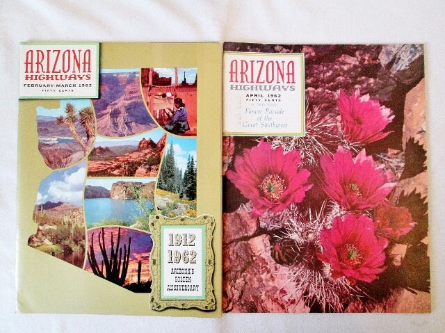 Full Year 1962 Set Arizona Highways Magazine Vol. XXXVIII