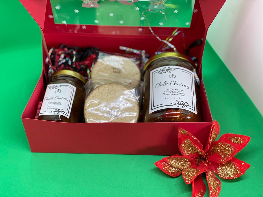Scottish Chutney Gift Set, Christmas Gift, Food Hamper, Chutney Hamper