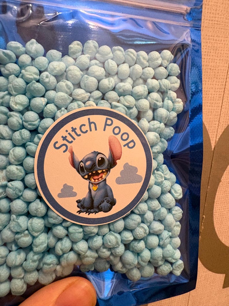 Stitch Poop: Funny Christmas Stocking Filler (blue Raspberry Millions ...