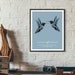 Love Birds Print Hummingbird Print Personalised Couples - Etsy
