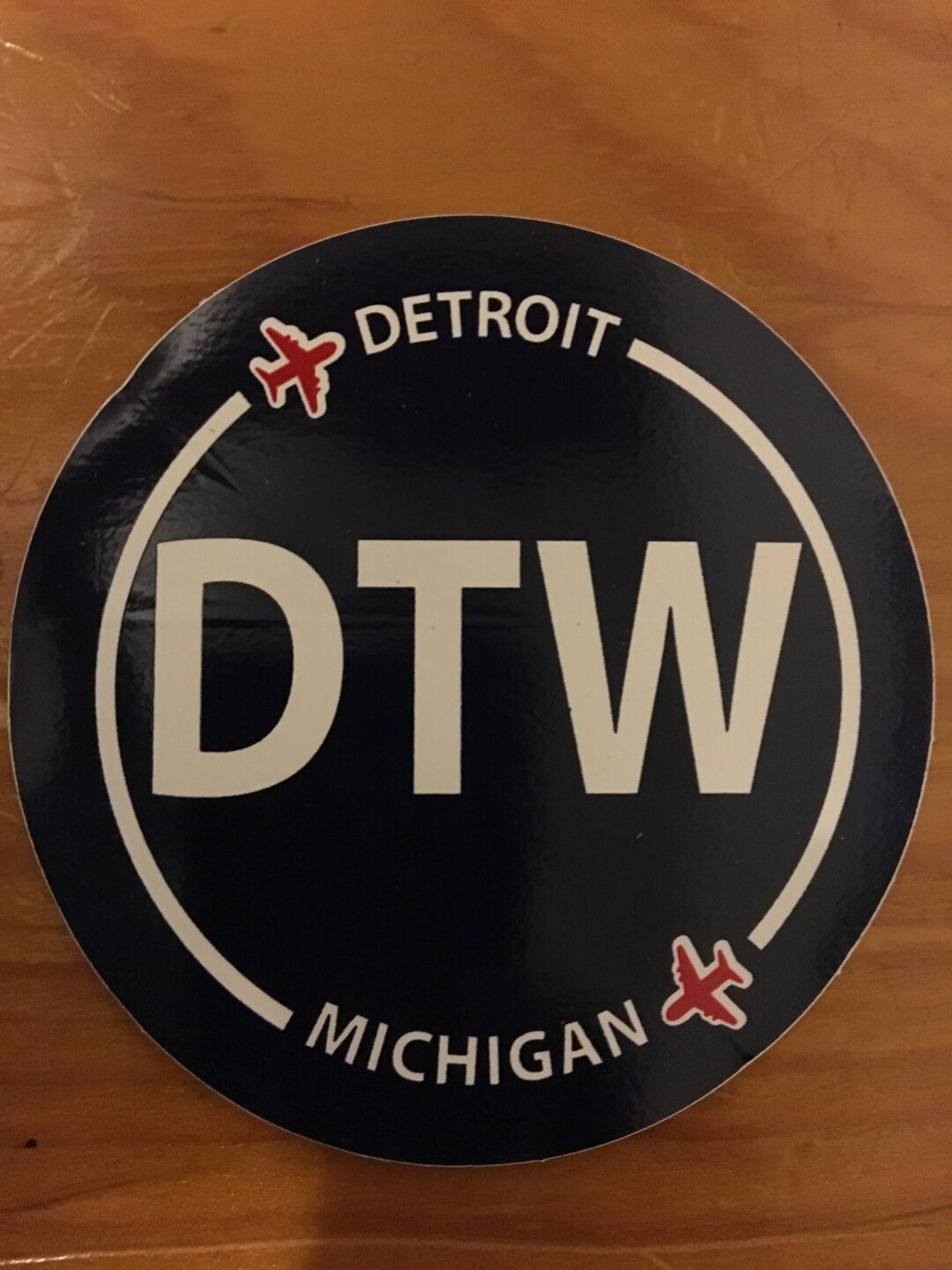 DTW Detroit Airport Sticker - Etsy