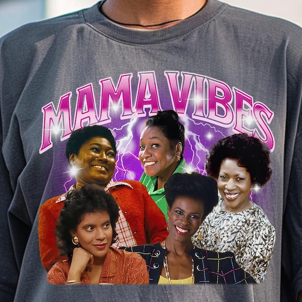 Mom Vibes Shirt PNG Sitcom Funny Mom Shirt Bootleg Retro Shirt pngs for mom gift 90s sweatshirts sublimation png download files