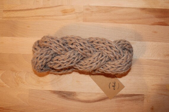 Fascia capelli in lana intrecciata | Etsy