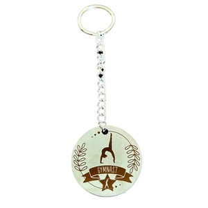 Keychain Base for Gymnastics Keychain