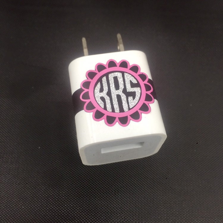 Personalized iPhone Charging Block Monogram