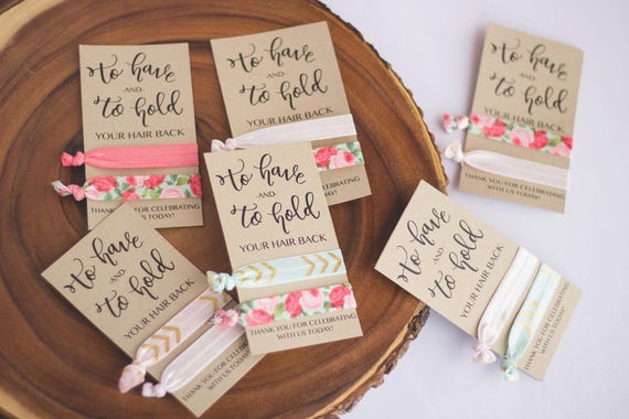 bridesmaid hair ties