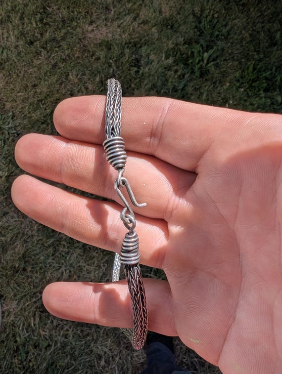 Lux Amuletum's Chain of the Charming Barbarian Viking Knit 925
