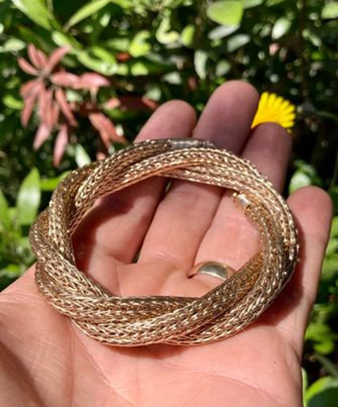 Gold Viking Knit Chain Lux Amuletum Double Knit Chainmail