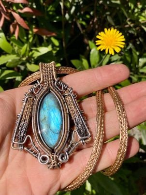 ルルムウ rurumu mix amulet motif necklace Lux Amuletum - Etsy