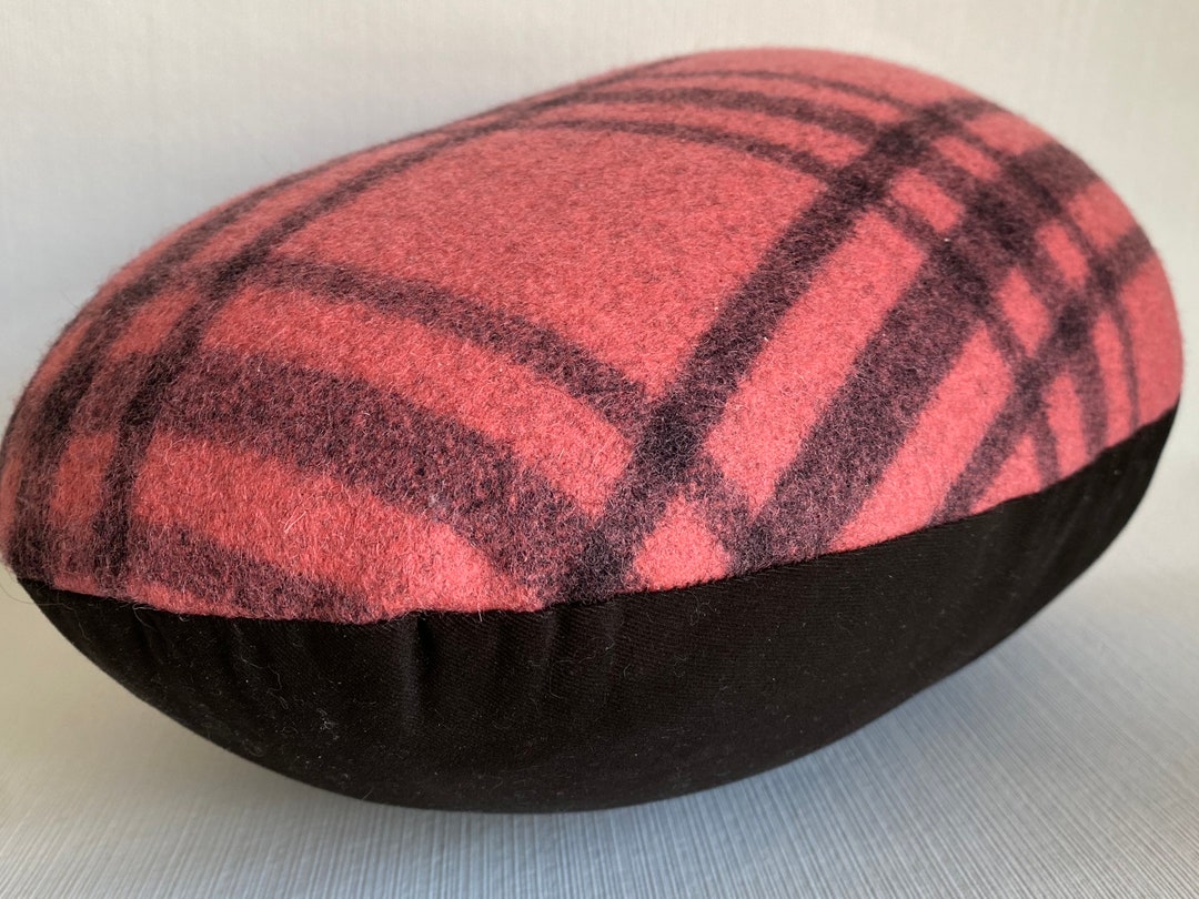 Dressmaker Ham Tailor's Ham Fabric Press Checked melton Wool Large