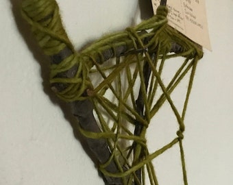 green twig art