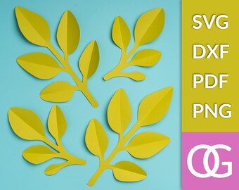 Free Free 313 Fancy Flower Leaves Svg SVG PNG EPS DXF File