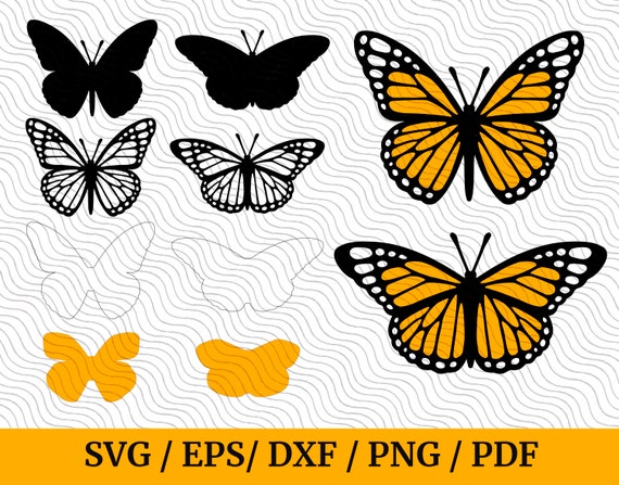 Download Butterfly Svg Monarch Butterfly Svg Files For Cricut Butterfly Clip Art 3d Layered Butterfly Diy Paper