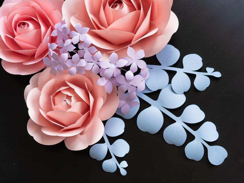Free Free 300 Paper Flower Leaves Svg SVG PNG EPS DXF File
