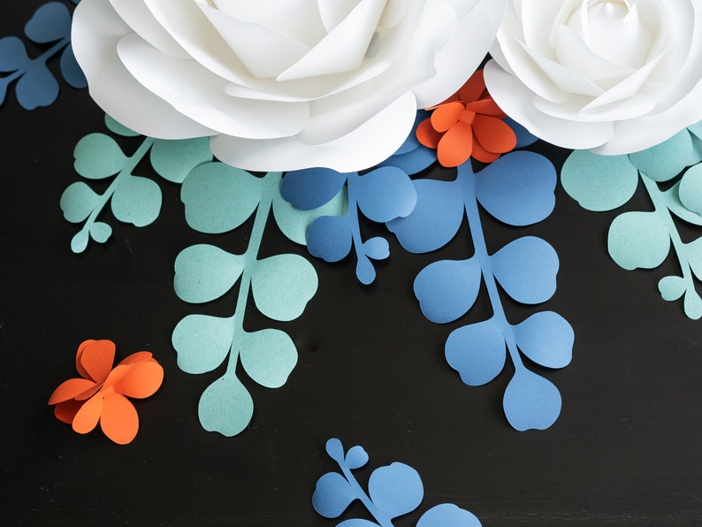 Free Free 86 Paper Flower Leaves Svg SVG PNG EPS DXF File