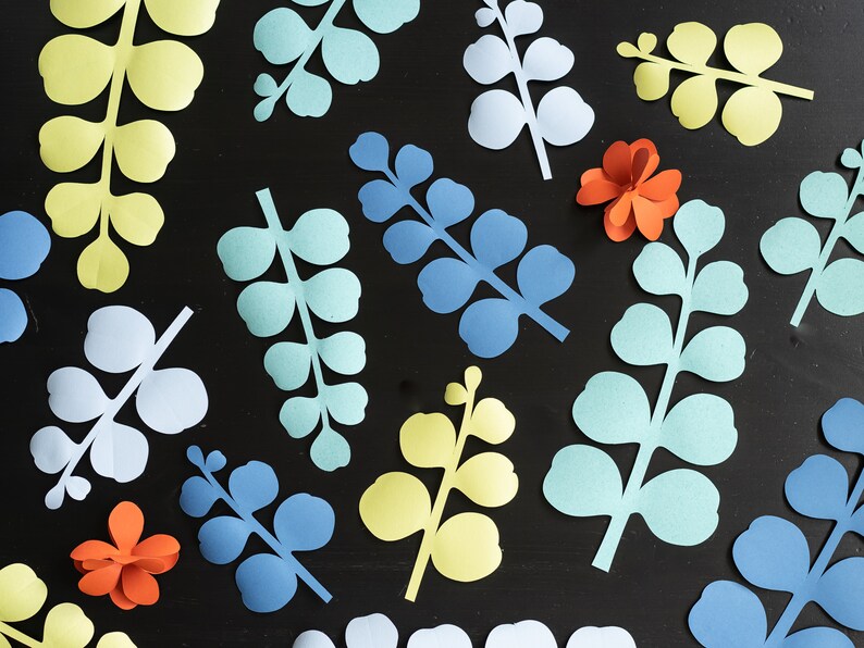 Free Free 84 Paper Flower Leaf Template Svg SVG PNG EPS DXF File