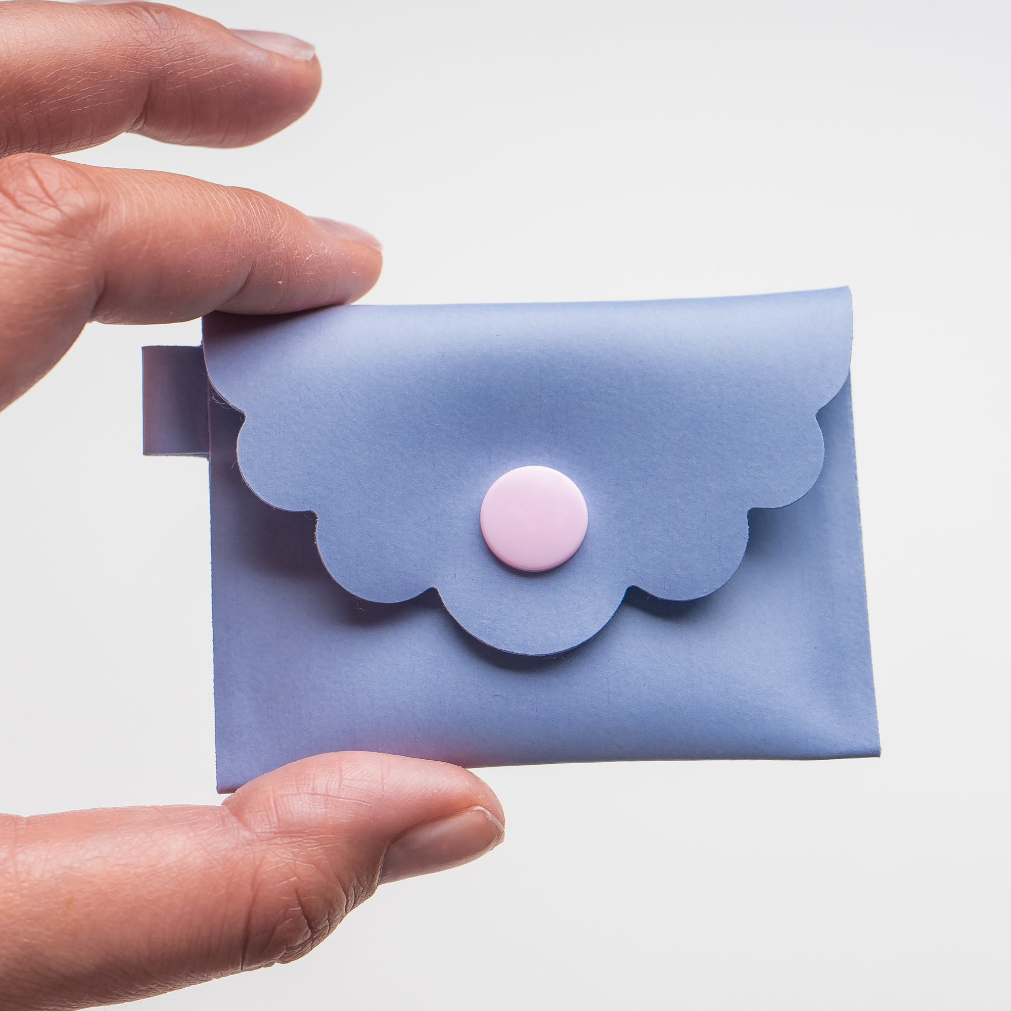 Download Keychain Coin Purse SVG Bundle No Sew Faux Leather Purse PDF | Etsy