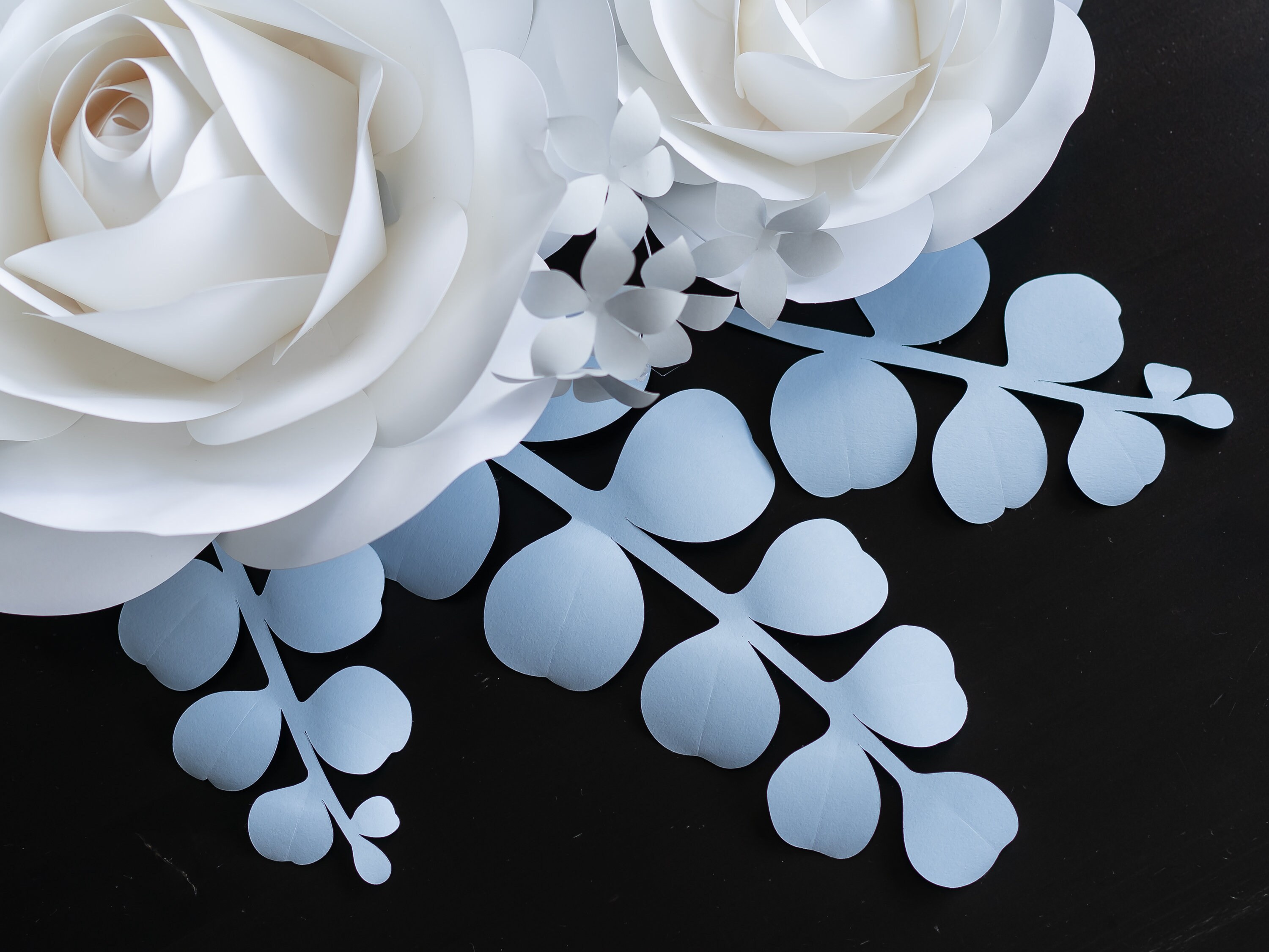 Free Free 84 Paper Flower Leaf Template Svg SVG PNG EPS DXF File