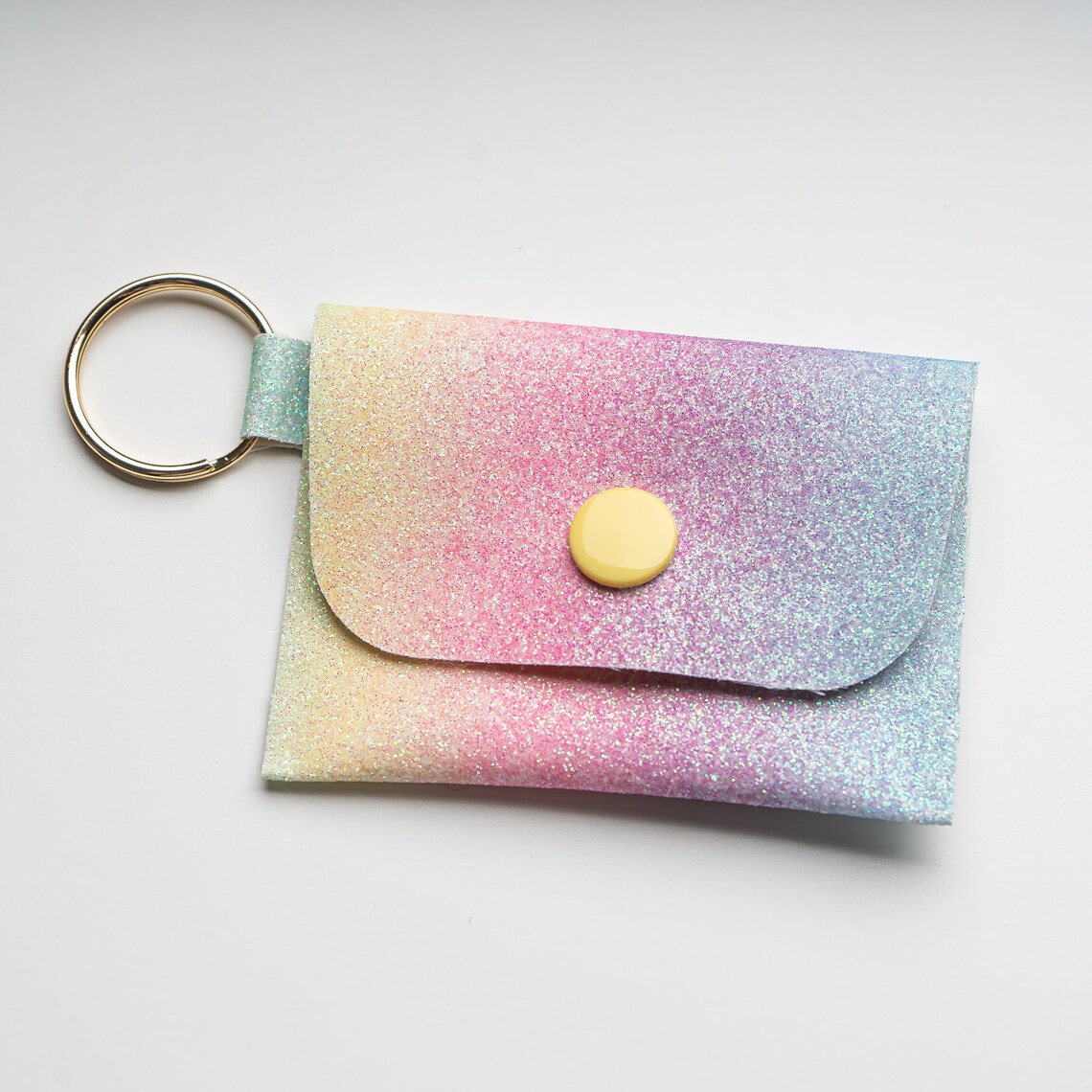Unbranded Faux Leather Mini Keychain Coin Purse Handbag Charm - Multicolor - Perfect For AirPods & Keys