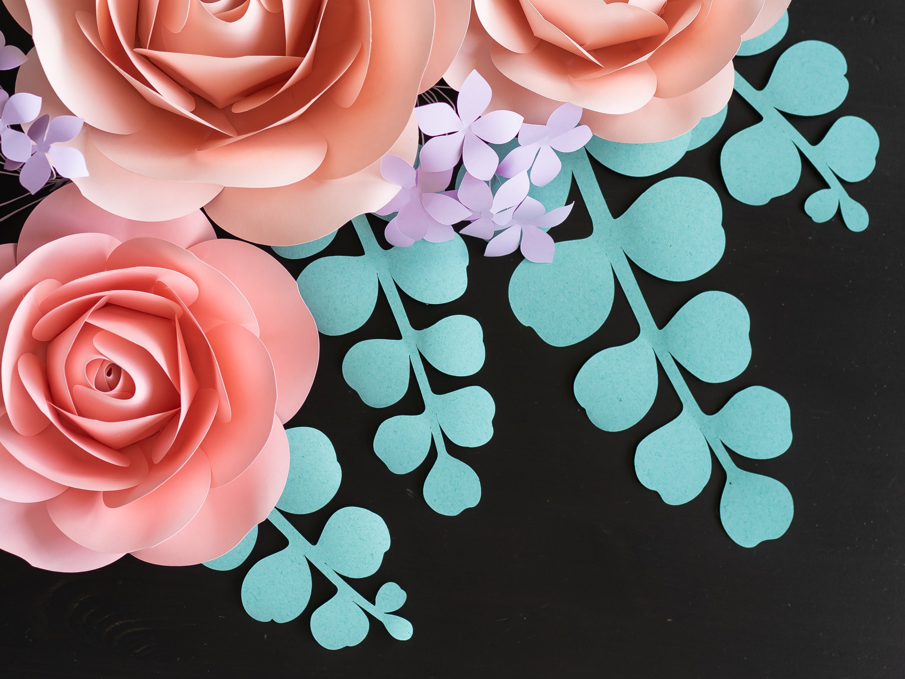 Free Free 86 Paper Flower Leaves Svg SVG PNG EPS DXF File