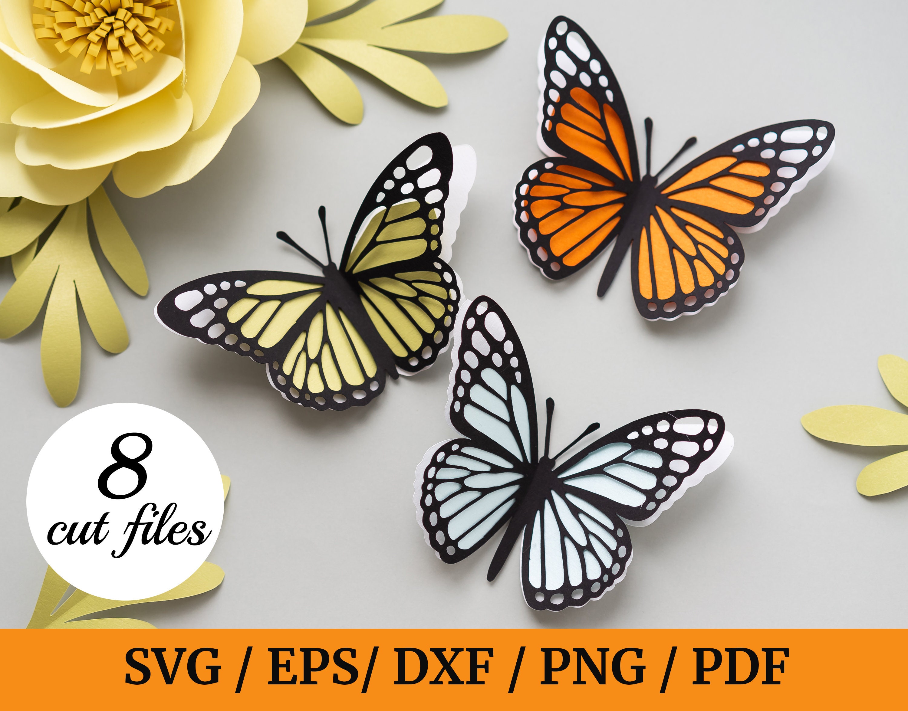Free Free Monarch Butterfly Svg File 642 SVG PNG EPS DXF File