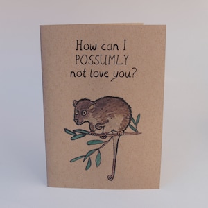 Greeting Card- Possumly