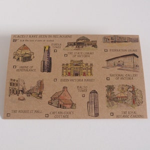 Post Card- Places In Melbourne