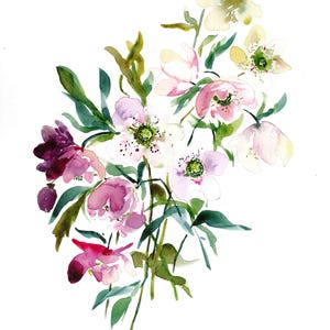 Aquarelwenskaart
