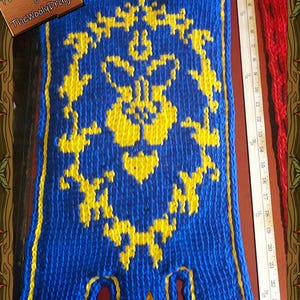 Alliance World of Warcraft Wall Hanging - Tunisian Crochet PDF Pattern