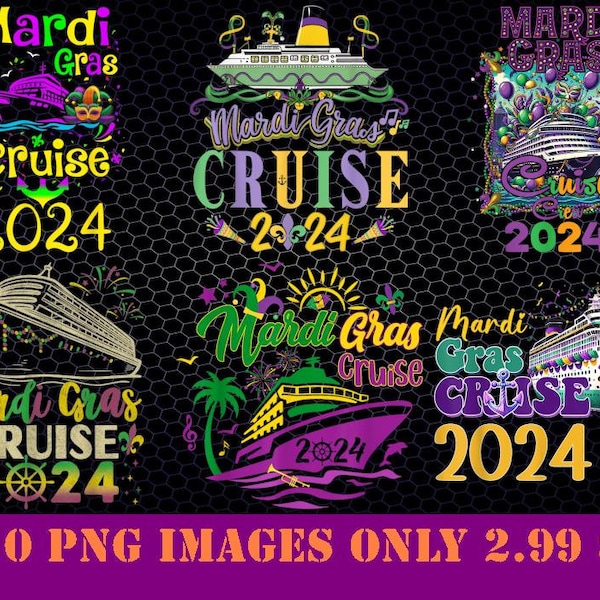 Mardi Gras Cruise 2024 Ship Family Matching Trip Png, Family Matching Trip New Orleans Png, Mardi Gras Png