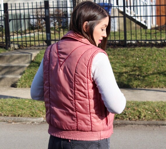 70s Vintage Puffer Vest