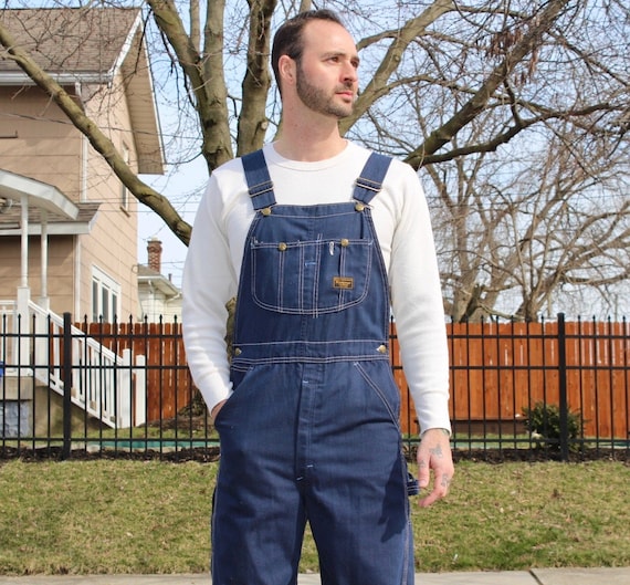 Vintage Denim Overalls | medium vintage overalls … - image 1