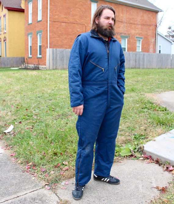 XL Vintage Coveralls Insulated Jumpsuit - image 8