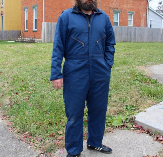 XL Vintage Coveralls Insulated Jumpsuit - image 7