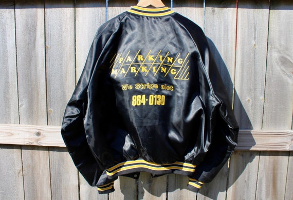 80s Classic Nylon Bomber Jacket - Black - image 6