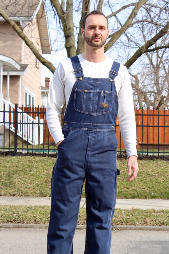 Vintage Denim Overalls | medium vintage overalls … - image 8