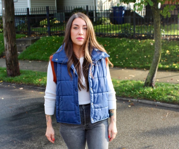 70s Vintage Puffer Vest